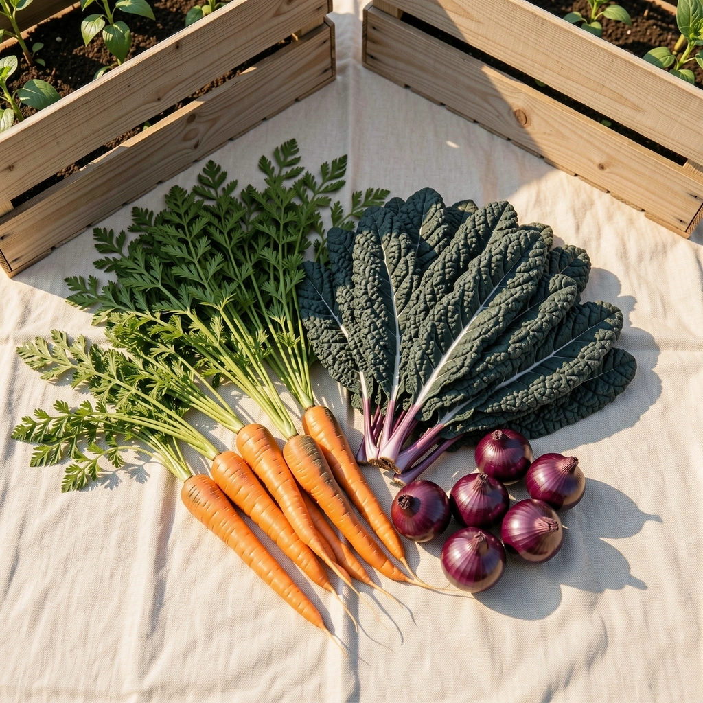 Čerstvé organické suroviny