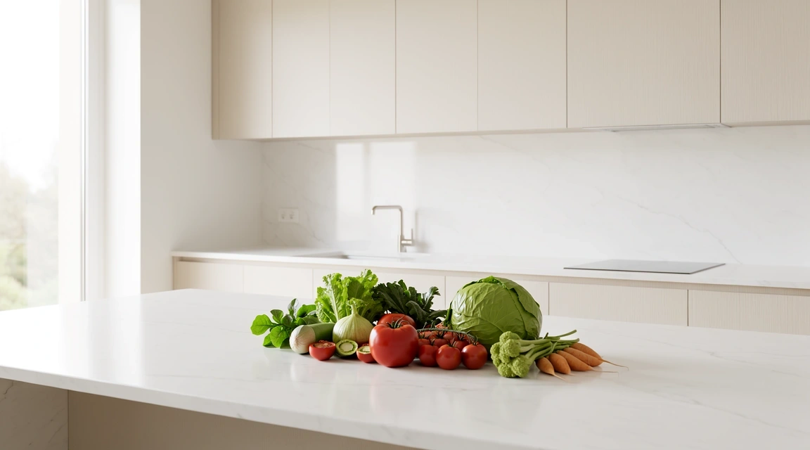 Čerstvé suroviny v naší kuchyni